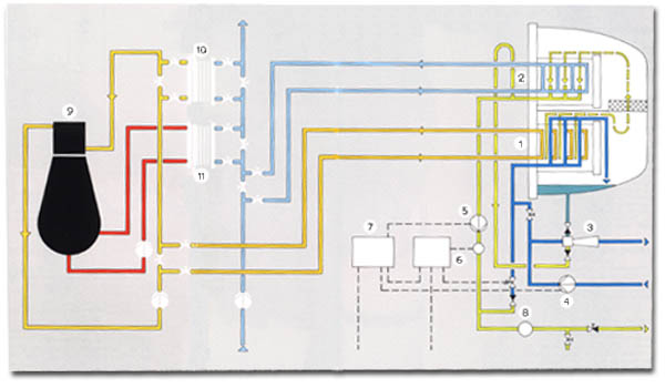 Sea water desalination unit